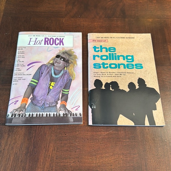 Hot Rock and The Rolling Stones Sight and Sound Easy ABC Music Books - Picture 1 of 7